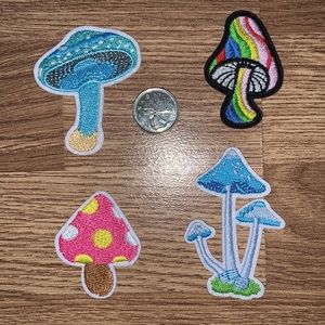 ✨FREE with purchase ✨Colorful Mushroom Patches 🌈🍄✨